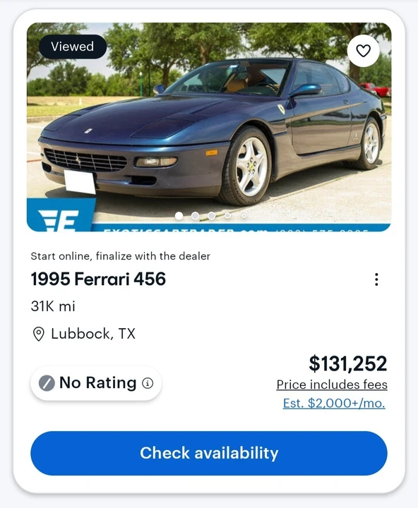 2001 Ferrari 456M GTA - Image 20 of 23