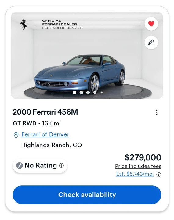 2001 Ferrari 456M GTA - Image 23 of 23