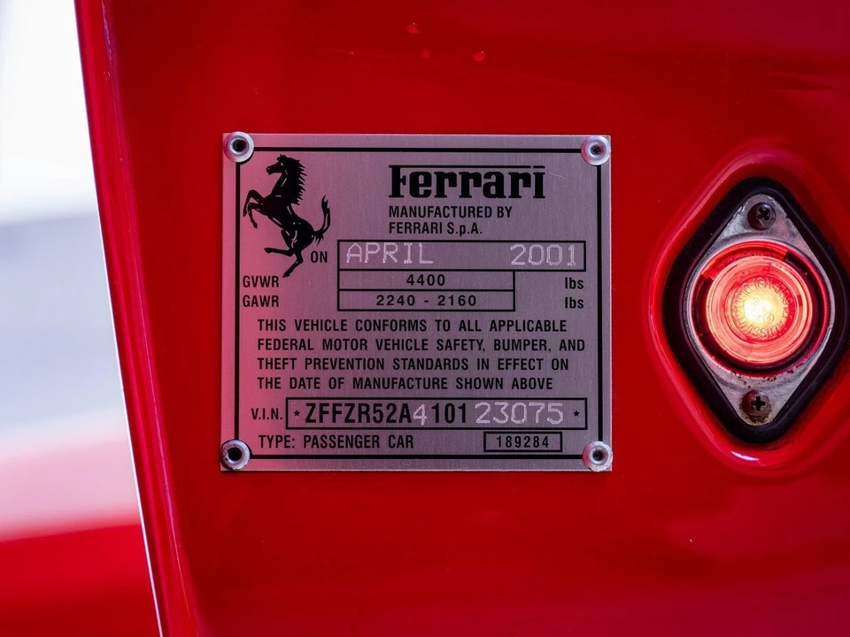 2001 Ferrari 550 Barchetta Pininfarina - Image 19 of 19