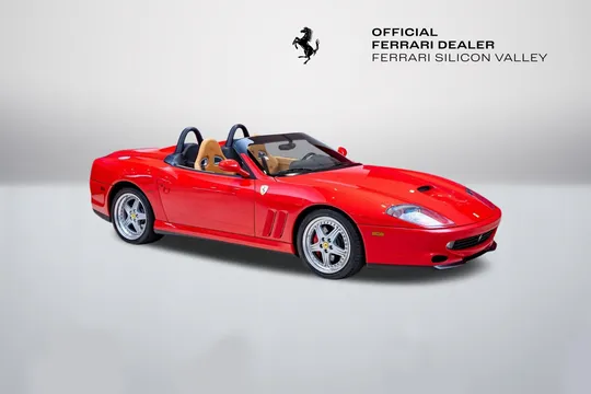 2001 Ferrari 550 Barchetta Pininfarina Maranello