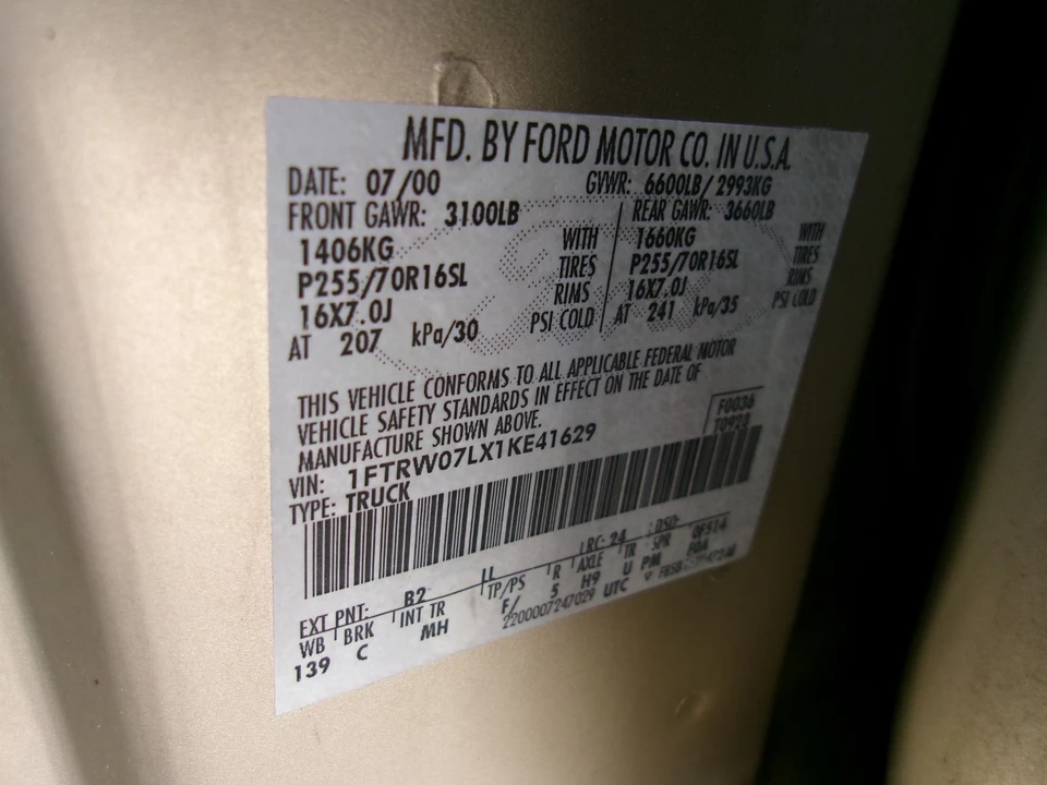 2001 Ford F-150 10th Gen - Image 31 of 31