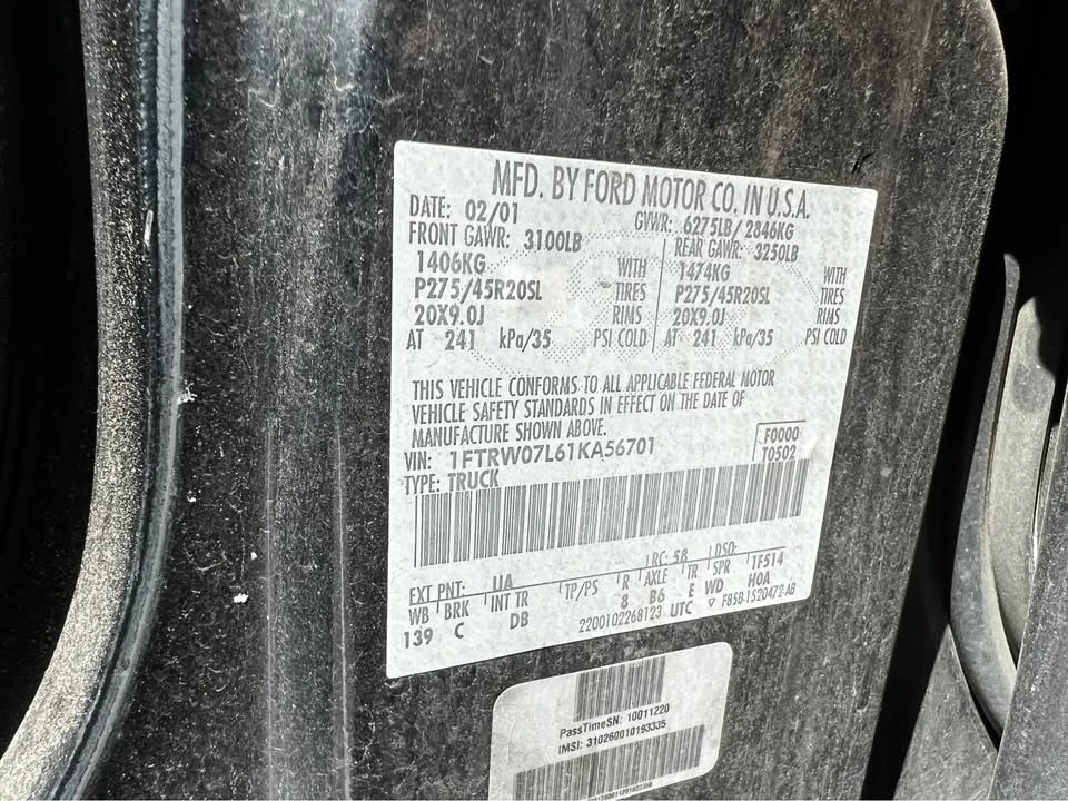 2001 Ford F-150 10th Gen - Image 13 of 13