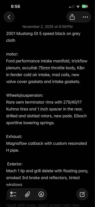 2001 Ford SN95 Mustang - Image 8 of 9