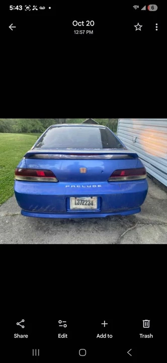 2001 Honda Prelude 5th Gen - Image 5 of 7