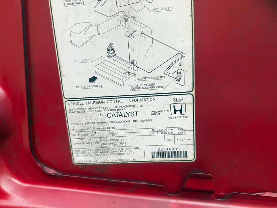 2001 Honda Prelude 5th Gen - Image 4 of 7