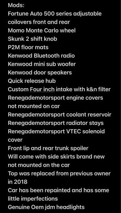 2001 Honda AP1 S2000 - Image 18 of 19