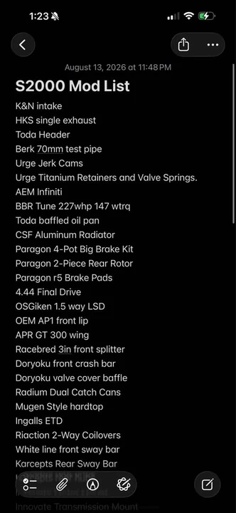 2001 Honda AP1 S2000 - Image 7 of 8