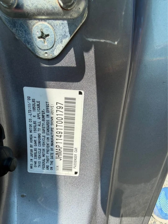 2001 Honda AP1 S2000 - Image 13 of 17