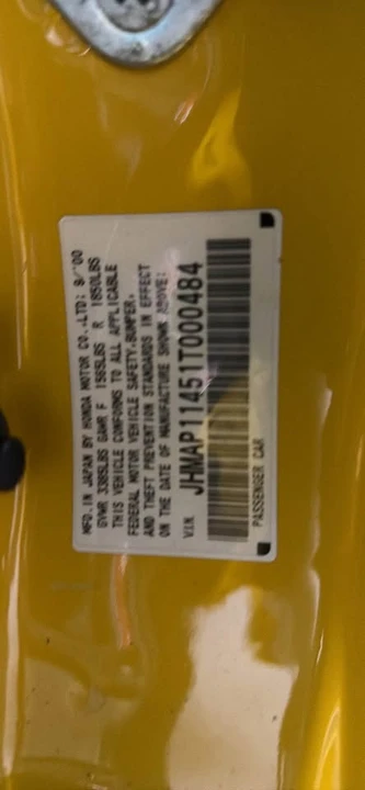 2001 Honda AP1 S2000 - Image 11 of 12