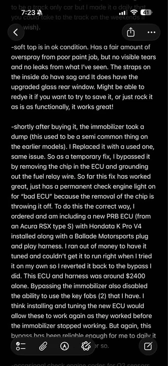 2001 Honda AP1 S2000 - Image 10 of 20