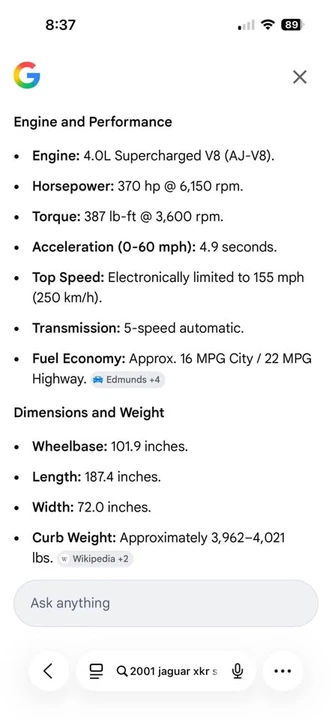 2001 Jaguar XK - Image 13 of 13
