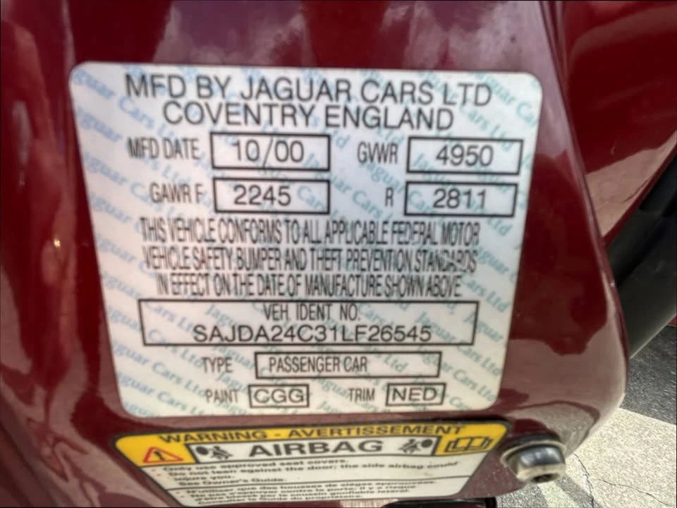 2001 Jaguar X308 XJ - Image 14 of 17