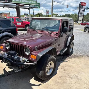 2001 Jeep Wrangler Black & Tan SUV 2D