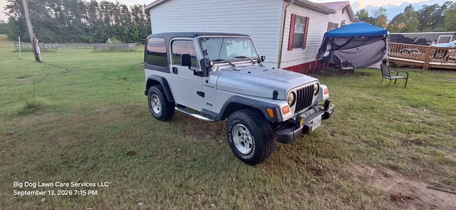 2001 Jeep Wrangler S Sport Utility