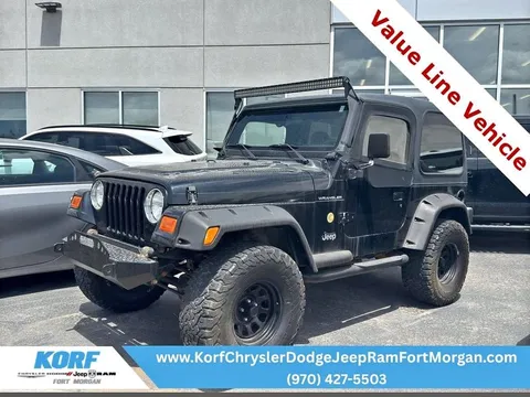 2001 Jeep Wrangler SE