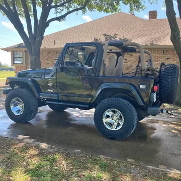 2001 Jeep Wrangler Sahara Sport Utility 2D