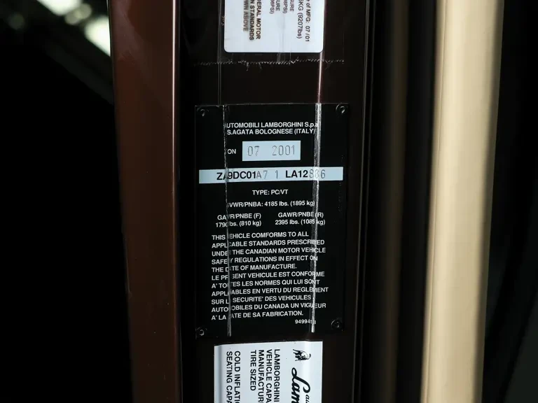 2001 Lamborghini Diablo VT - Image 27 of 27