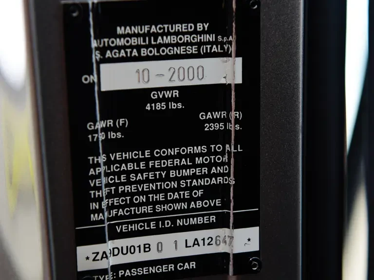 2001 Lamborghini Diablo VT - Image 31 of 31