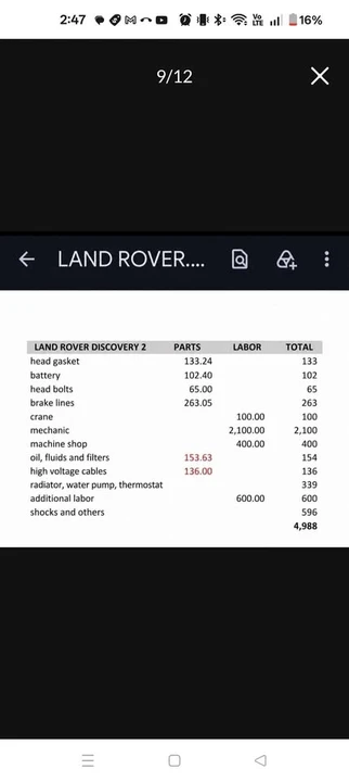 2001 Land Rover Discovery 2nd Gen - Image 7 of 10