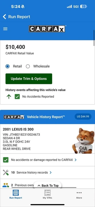 2001 Lexus IS 1st Gen - Image 6 of 8