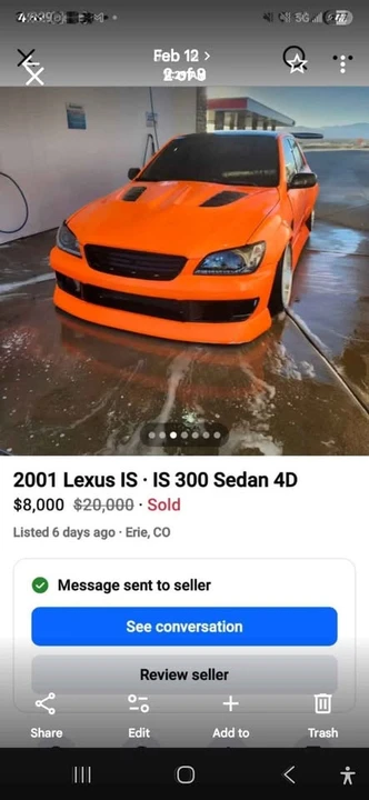 2001 Lexus IS 1st Gen - Image 2 of 4