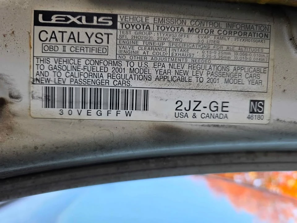 2001 Lexus IS 1st Gen - Image 3 of 5