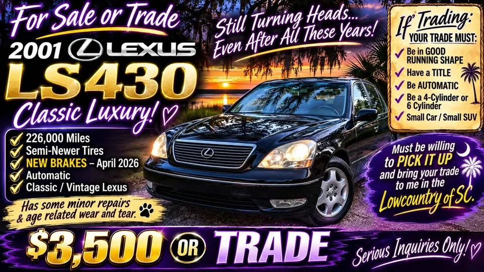 2001 Lexus LS 3rd Gen - Image 2 of 20