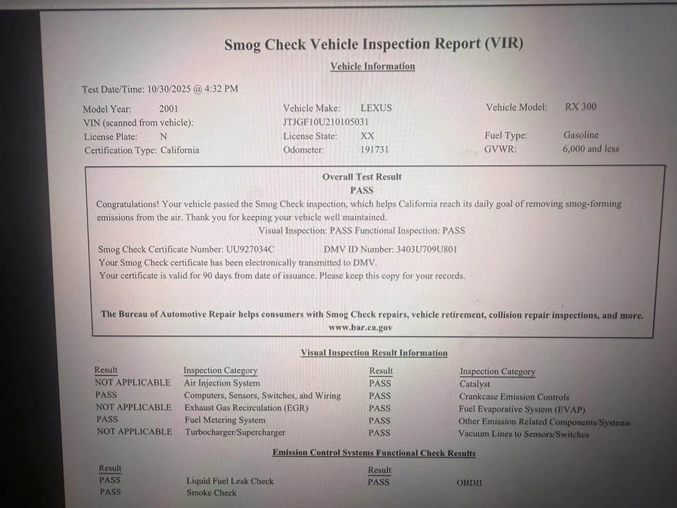 2001 Lexus RX 1st Gen - Image 17 of 17
