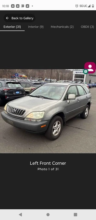 2001 Lexus RX 1st Gen - Image 2 of 11