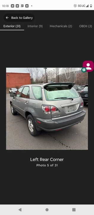 2001 Lexus RX 1st Gen - Image 3 of 11