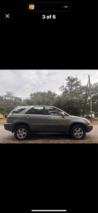 2001 Lexus RX 1st Gen - Image 3 of 6
