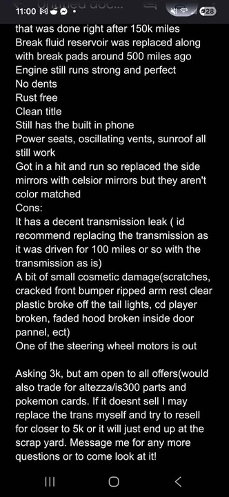 2001 Lexus LS 3rd Gen - Image 9 of 9