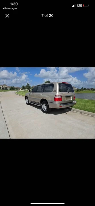 2001 Lexus LX 2nd Gen - Image 3 of 8
