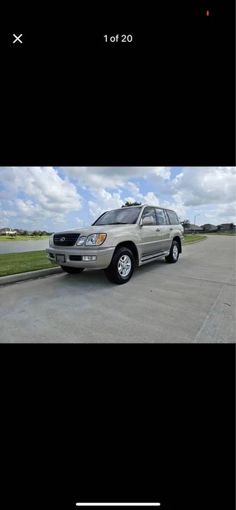 2001 Lexus LX 2nd Gen - Image 2 of 8