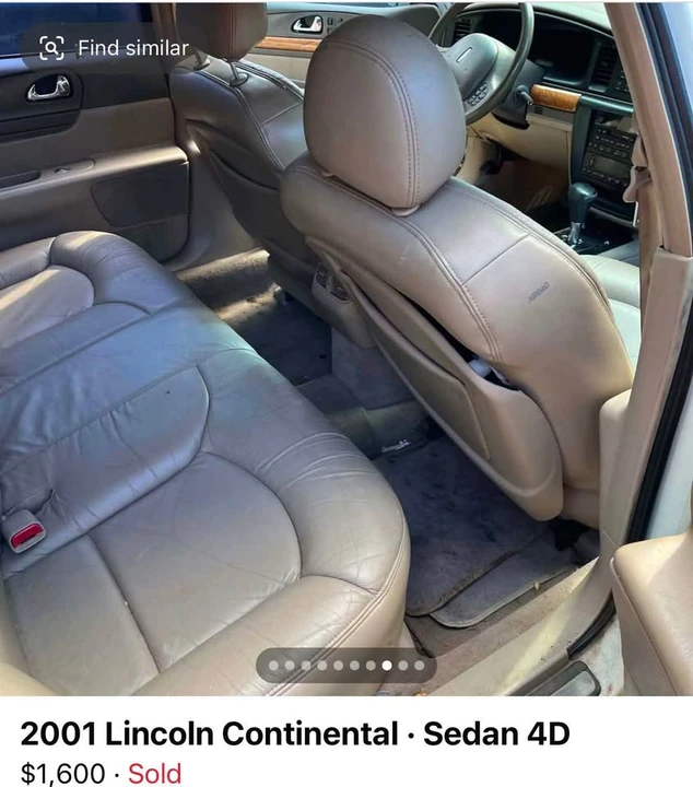 2001 Lincoln Continental 9th Gen - Image 6 of 7