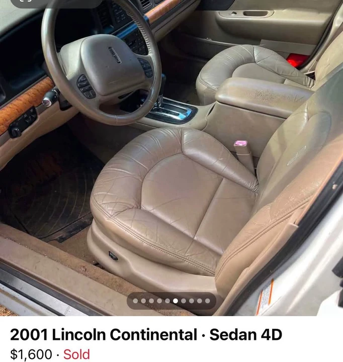 2001 Lincoln Continental 9th Gen - Image 5 of 7