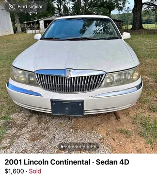 2001 Lincoln Continental Premiere Sedan 4D