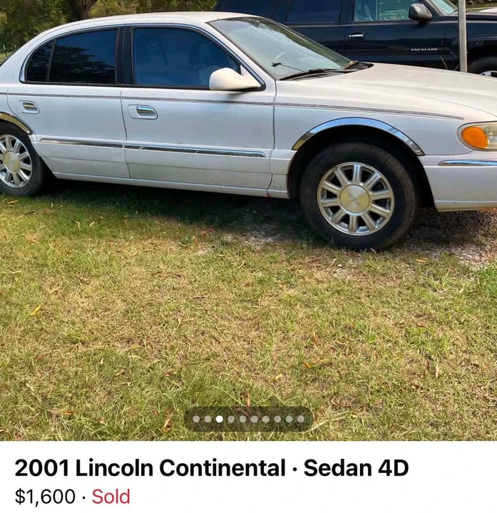 2001 Lincoln Continental 9th Gen - Image 4 of 7