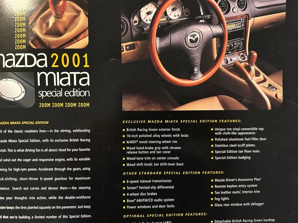 2001 Mazda NB MX-5 Miata - Image 6 of 8