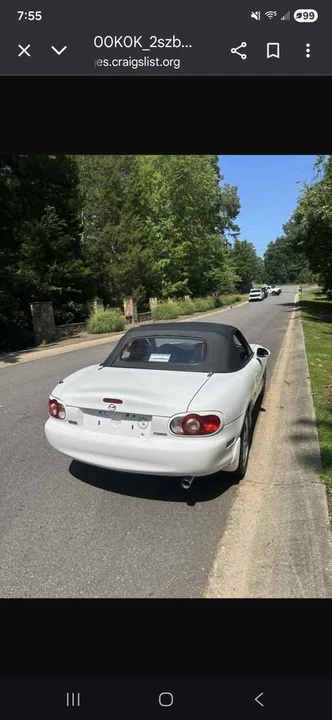 2001 Mazda NB MX-5 Miata - Image 4 of 10