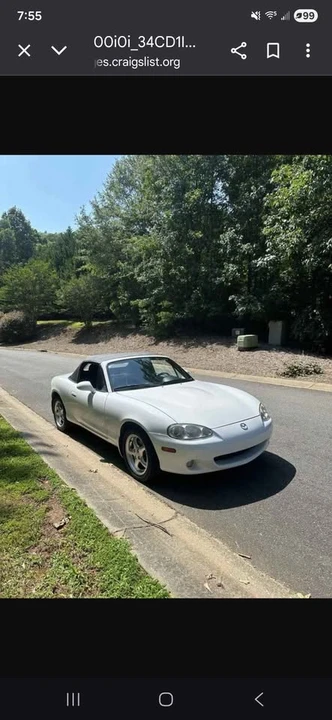 2001 Mazda NB MX-5 Miata - Image 3 of 10