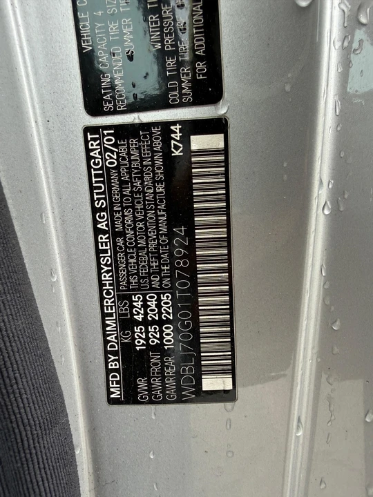 2001 Mercedes-Benz - Image 18 of 31
