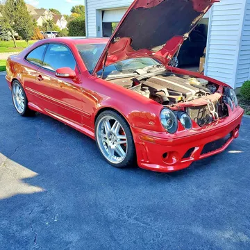2001 Mercedes-Benz CLK-Class CLK 430 Coupe 2D