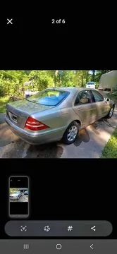 2001 Mercedes-Benz S-Class S 500 Sedan 4D
