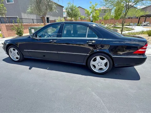 2001 Mercedes-Benz S-Class S 55 AMG Sedan 4D