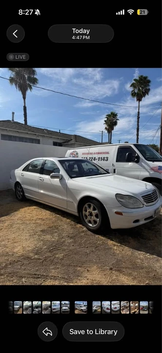 2001 Mercedes-Benz W220 S-Class - Image 2 of 7