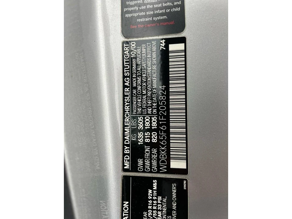 2001 Mercedes-Benz R171 SLK 55 AMG - Image 28 of 31
