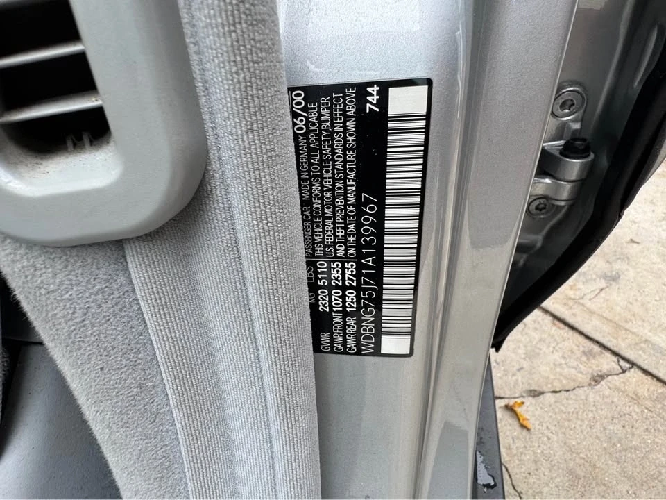 2001 Mercedes-Benz W220 S-Class - Image 9 of 9