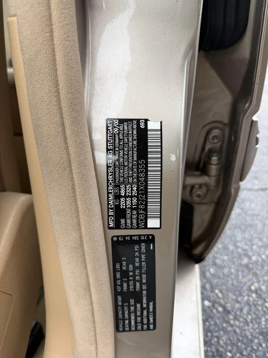 2001 Mercedes-Benz W210 E-Class - Image 10 of 13