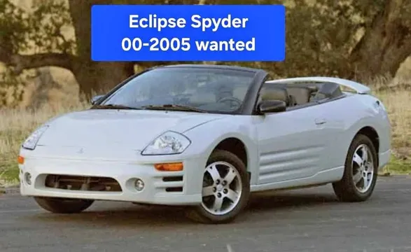 2001 Mitsubishi Eclipse GT Spyder Convertible 2D